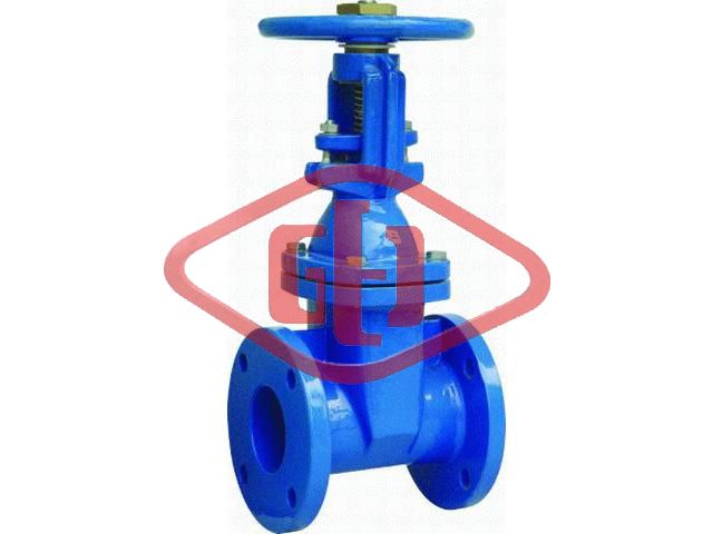 Din f4 rising stem gate valve