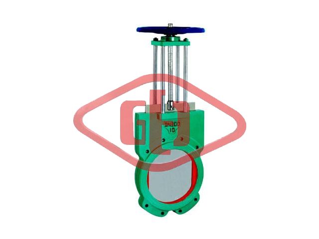 Manual parallel slide valve