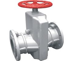 handle aluminium pinch valve 